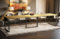 Endo-Moebel Esstisch Ewerest MAX 130cm - 330cm 85/76 erweiterbar EDEL Küchentisch Metallkufen gelochtes Design (Natur Eiche)