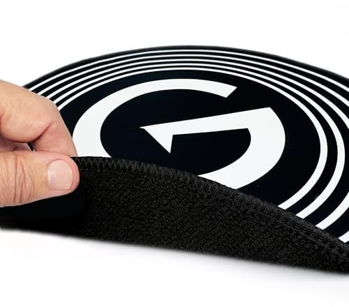GrooveWasher – Single/Big 'G' Record Cleaning Mat – 16 Inches Diameter