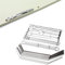 50Pcs File Strip Fasteners,80 mm Metal File 2-Hole Metal Binder Clip Paper Loose-Leaf Binding Clamp File Clip,Metal Filing Paper Fastener Clips Premium Prong Fastener Storage for School Office Home
