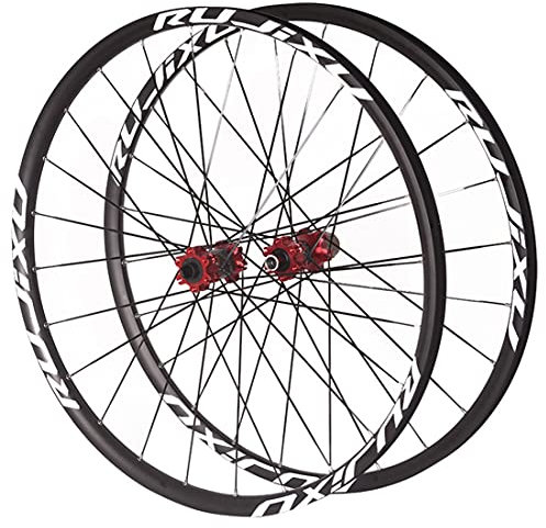 Mountainbike-Laufradsatz 26 27,5 29 Zoll Scheibenbremse Carbon-Nabe 24H Flache Speichen Steckachse MTB-Räder Vorder- und Hinterräder Fahrrad-Laufradsatz für 7 8 9 10 11-Gang-Kassette 1590 g