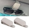 RosewineC 2 Pcs Leather Car Visor Sunglass Holder,Magnetic Leather Glasses and Ticket Card Clip Eyeglass Hanger Clip for Car,Car Visor Accessories