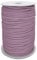 Polyester-Schnur 100m Kordel Seil Bekleidungskordel Makrameeschnur weiche Häkelbindung Ø ca. 6mm, Farbe:378 - grauviolett