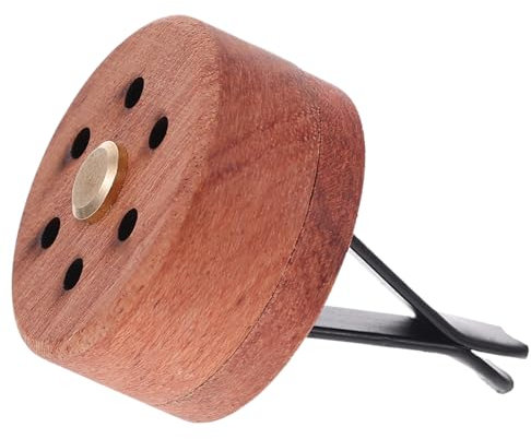 Gatuida 3stücke Auto Duftdiffusor Aus Holz Ätherische Öle Eleganter Für Auto Und Zuhause Rosewood Design Für Stilvolle Duftverbreitung Raumgestaltung Und Frische