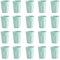 Engelland - 20 x Plastikbecher, Trinkbecher, Mint, Pastellfarben, 400 ml, Eichstrich, bruchfest, stapelbar, Mehrweg, Kunststoff, wiederverwendbar, Party-Becher, Trink-Glas