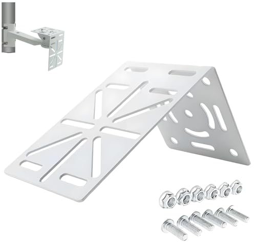 CTXSumTec CCTV Security L-Shape Dome Camera Mount Bracket,Universal Wall Ceiling Mount Bracket Adapter Mount Extension Support for Security CCTV Hikvision Dome Surveillance Camera