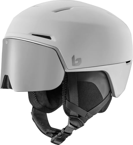 BOLLE X-Fusion Pure Helm 2025 White Grey Matte/Brown Gun, S