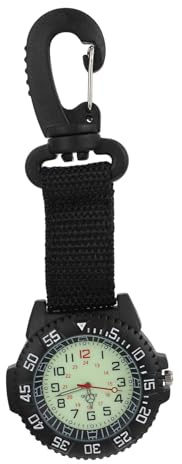 DEARMAMY Sportliche Taschenuhr Spule Multifunktionales Kochgeschirr Glühen Wasserschlauch IBC Universeller Konverter Modellieren Dekoration Milchklammer Nachtlampendekoration Tür Black Glas
