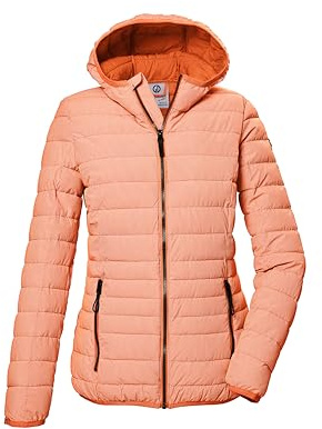 G.I.G.A. DX Damen Steppjacke/Übergangsjacke mit Kapuze GS 65 WMN QLTD JCKT, hellapricot, 50, 43050-000