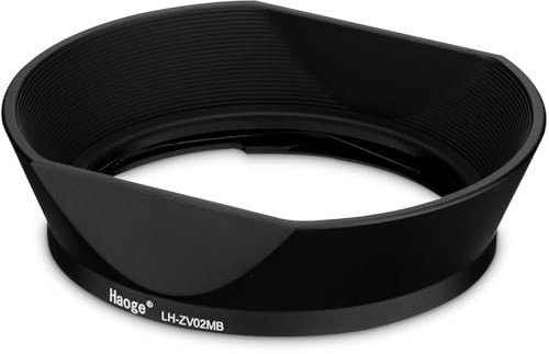 Haoge LH-ZV02MB Gegenlichtblende aus Metall für Voigtlander Nokton 35 mm f/1.4 II, 40 mm F1.4 VM 50 mm f1.5 II VM 28 mm f1.5, Carl Zeiss 35 mm f2 ZM, 35 mm f2.8 ZM, Planar T* 2/50 50 mm f2 ZM-Objektiv