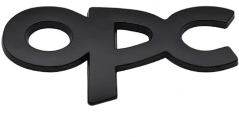 SDUEYZS Auto 3D Emblem Aufkleber für Opel Insignia Corsa E Astra H J D Zafira Vectra OPC Line Abzeichen Logo Karosserie Anbauteile Zubehör,A