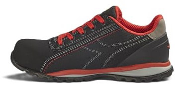 Utility Diadora Unisex Glove Monster Low S1ps Fo HRO Brandschutzschuhe, Black Red, 42 EU