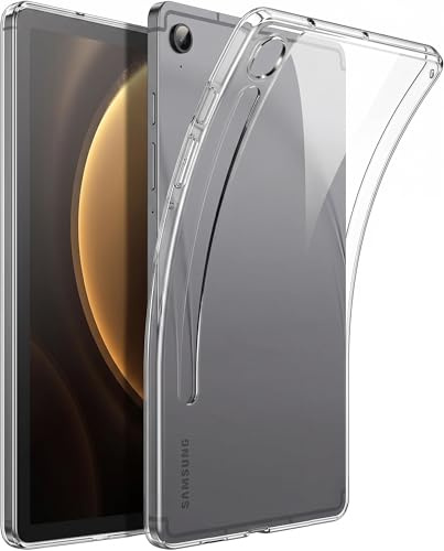 Oprimio Kristallklar Hülle für Samsung Galaxy Tab S10 Lite 2025 / S10 FE 2025 / S9 FE 2023 (10,9) Transparent Leicht Tablet Case, Dünn & Flexibel TPU Schutzhülle