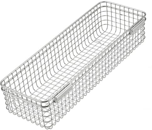 Spoons and Forks Holder,Stainless Steel Space-saving Storage Basket | Cutlery Holder Camping Accessories - For Use With Fork, Spoon, , Home Kitchen, Outdoor, Hiking, Backpackin