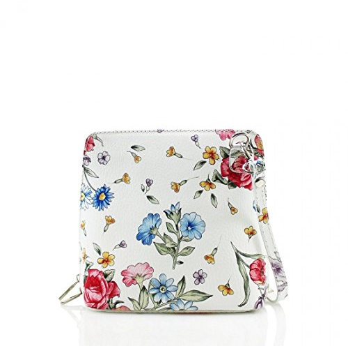 Vera Pelle , Sac bandoulière pour femme - multicolore - floral,