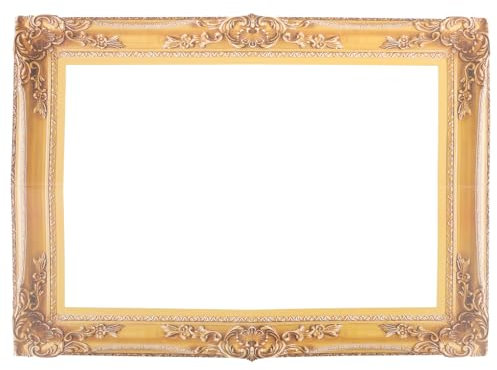 LUOEM Selfie Rahmen Foto Requisiten für Hochzeit Geburtstag Jahrestag Fotorahmen mit Goldzusatz (Gold)