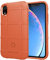 LABILUS iPhone XR case, (Rugged Shield Series) TPU Thick Solid Armor Tactical Protective Cover Case for iPhone XR (6.1 inch) - Sunlight Orange