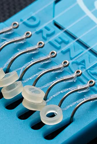 Drennan Hooks to Nylon Plate Length 6 inch Power Bandit Size 16