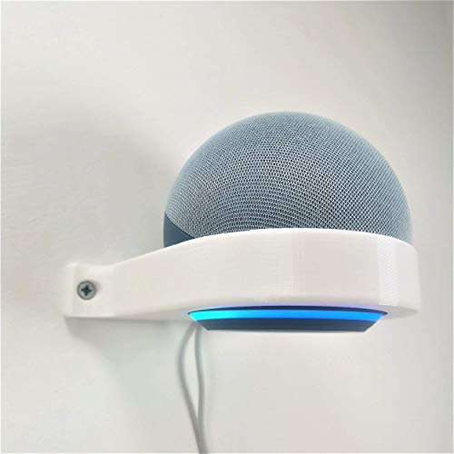 Echo Dot 4. Generation Wandhalterung Ring Halo (weiß)
