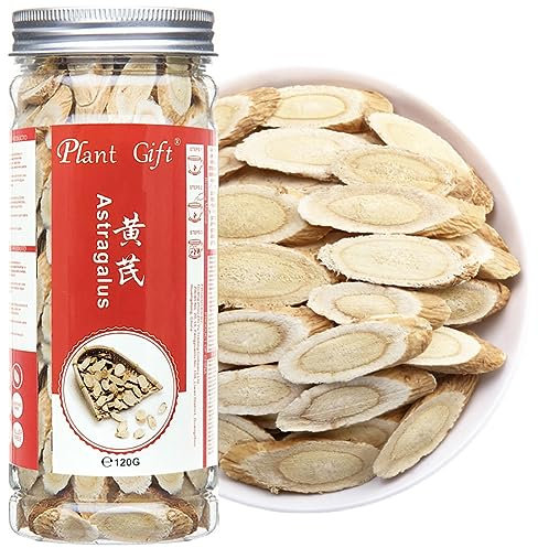 Plant Gift Thé aux racines d'Astragalus 120 g - Tisane pure, sans caféine, sans OGM, thé chinois