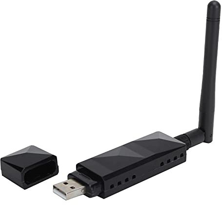 PUSOKEI USB WiFi Adapter für PC, Wireless Network Adapter mit 2DBI Antenne, Laptop/Desktop/TV Wireless Netcard für XP/7/8/10 - für BlackBerry System/Linux/Kali/Ubuntu