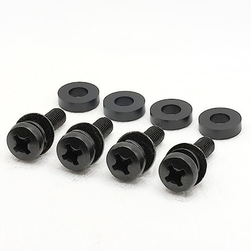 ReplacementScrews M8 Wandbefestigungsschrauben für Samsung Fernseher (18-20 mm, 1,25 mm Abstand) - 4 Schrauben