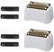 2 Packungen Pro Shaver Ersatzfolie und -schneider, kompatibel mit Andis #17155 & #17150 Shaver Pro Folie (golden)