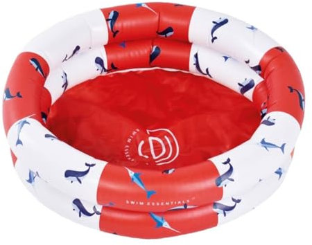 Aufblasbare Pool 60 cm Wal gestreift