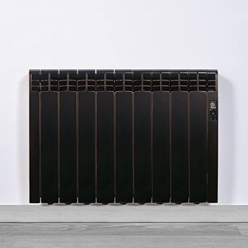 Radiador electrico Rointe DNA0990RCM Maldives Designline Cobre negro 9 modulos 990W