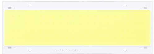 Mokernali LED-COB-Chip, 12 V, 15 W, LED-Panel-Flutlicht, 1500 Lm, 3000–6500 K, Hohe Helligkeit, Einfache Installation, LED-Lampe, Lichtquelle Für Flutlicht-Deckenleuchte(Weiss)