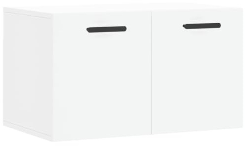 vidaXL Wandschrank Weiß 60x36,5x35 cm Holzwerkstoff