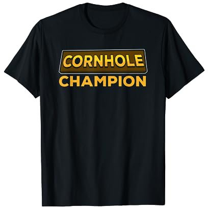 Cornhole T-Shirt – Cornhole Champion Geschenkidee T-Shirt