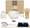 Artcome Matcha Ceremony Kit - Japanese Tea Set, Bowl, Whisk, Scoop, Strainer, Powder, 8 PCS