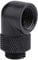 G1 / 4 Gewinde PC Wasserkühlung, 90 ° Winkel Drehrohrverschraubung Gewinde-Winkelverbinder Computer Fitting Verbinder Adapter für PC Wasserkühlsystem (BLACK)