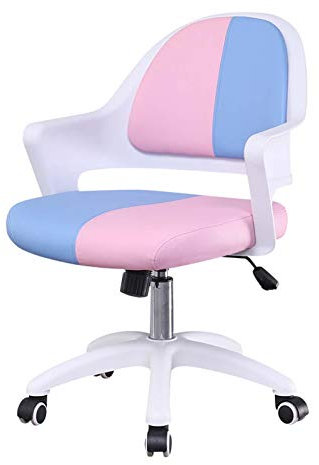 Nordic-Schreibtischstuhl mit höhenverstellbarem, drehbarem Drehstuhl für Frauen, Erwachsene und Kinder, Pink