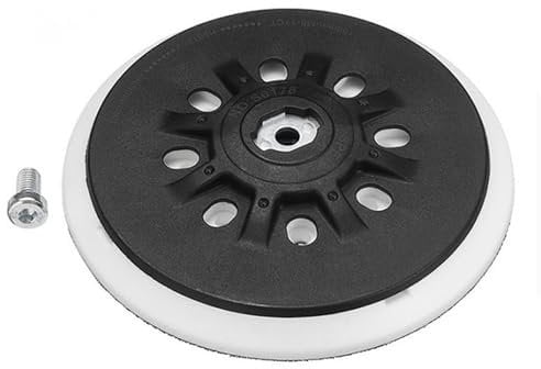 Platorello 150 mm, disco di platorello da 150 mm Compatibile RO1 RO2E RO150E ES150 ET2 ETS150 ETS150 LEX150LET/WTS 150/Rotex 150/RO 150 EQ, Disco abrasivo da 150mm in per levigatrice orbitale