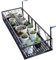 DODOBD Support Fleurs Rond Crochet Support Jardiniere Balcon Support Pot Métal Clôture Pot Plante Garde Corps Suspendu Clôture Convient pour Balcon Jardin Clôture Intérieur Et Extérieur