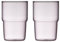 Lyngby Glas Torino Trinkglas, Wasserglas, 40 cl, 2 Stck., Pink