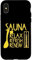 Hülle für iPhone X/XS Sauna Relax Refresh Renew Saunameister