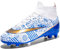 VTASQ Boys' Football Boots Kids Astro Turf Trainers Spikes Non-Slip Junior Football Shoes Outdoor Athletic Sneakers Football Shoes Unisex White 1UK