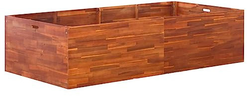 XGWKCNV Furniture Select-Garden Hochbeet Akazienholz 200x100x50 cm