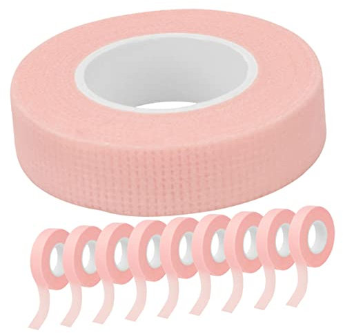 minkissy 10stücke Pack Wimpernbänder Aus Vliesstoff Für Wimpernpfropfung Mit Lidstraffungsstreifen Atmungsaktiv Für Professionelle Und Private Anwendung