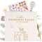 OnlyBP® Álbum Fotos Bebé con Más de 60 Páginas - Álbum de Recuerdos para Bebés Recién Nacidos - Desde el Embarazo Hasta los 5 Años - Incluye Bolígrafo y Pegatinas - Libro Recuerdos Bebé
