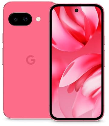Google Pixel 9a: Android-Smartphone ohne SIM-Lock, mit KI-Kamera, 24 Stunden Akkulaufzeit und leistungsstarken Sicherheitsfunktionen – Peony, 128GB