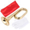 COSMEVIVI 1stück Bugle Instrument Messing Trompete Old Style Rally Bugle Mit Tasche Handschuh Und Tuch Für Anfänger Und Schüler Lauter Und Gute Für Musikevents