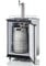 GDW Bierbar auf Rollen mit Reiling für max 50l Fass Komplettsets mit silberner Edelstahl-Schanksäule, Co2 in 425g, 500g oder 2kg & 4 versch. Kegs zur Auswahl (2000g Co2 Flasche, Köpikeg Typ D)