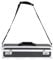 Fenteer Aluminum Knife Case for Chef Lockable Knife Box Knife Organizer Portable Hard Case Chef Tool Box Knife Storage Box with Handle Knife Protector Cultery Carrier for Knife Tools Kitchen,Black B