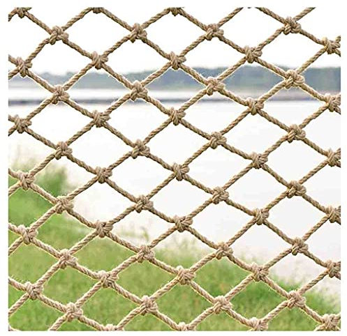 DEWADE Kletternetz für Kinder Outdoor, Wetterbeständige Seilleiter-Sicherheitsnetze, für Kletterwettbewerbe für Kinder und Erwachsene(6mm,1x4m)