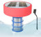 Ionizador De Piscina Solar - Purificador De Agua | Limpiador De Piscina | Clarificador De Alberca Automático | Práctica Purificador De Agua Al Aire Libre | Alta Eficiencia Equipo De Limpieza De Fuente