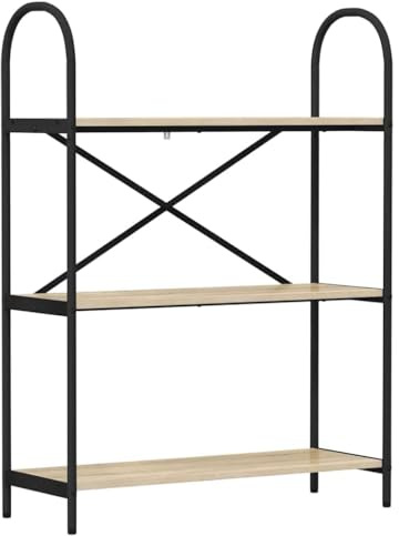 vidaXL Modern Freestanding Rectangular Storage Unit for Living Room