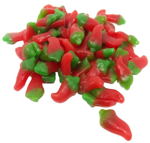 Fruchtgummi Hot Pepper mit Chili und Erdbeeraroma mittelscharf 300g